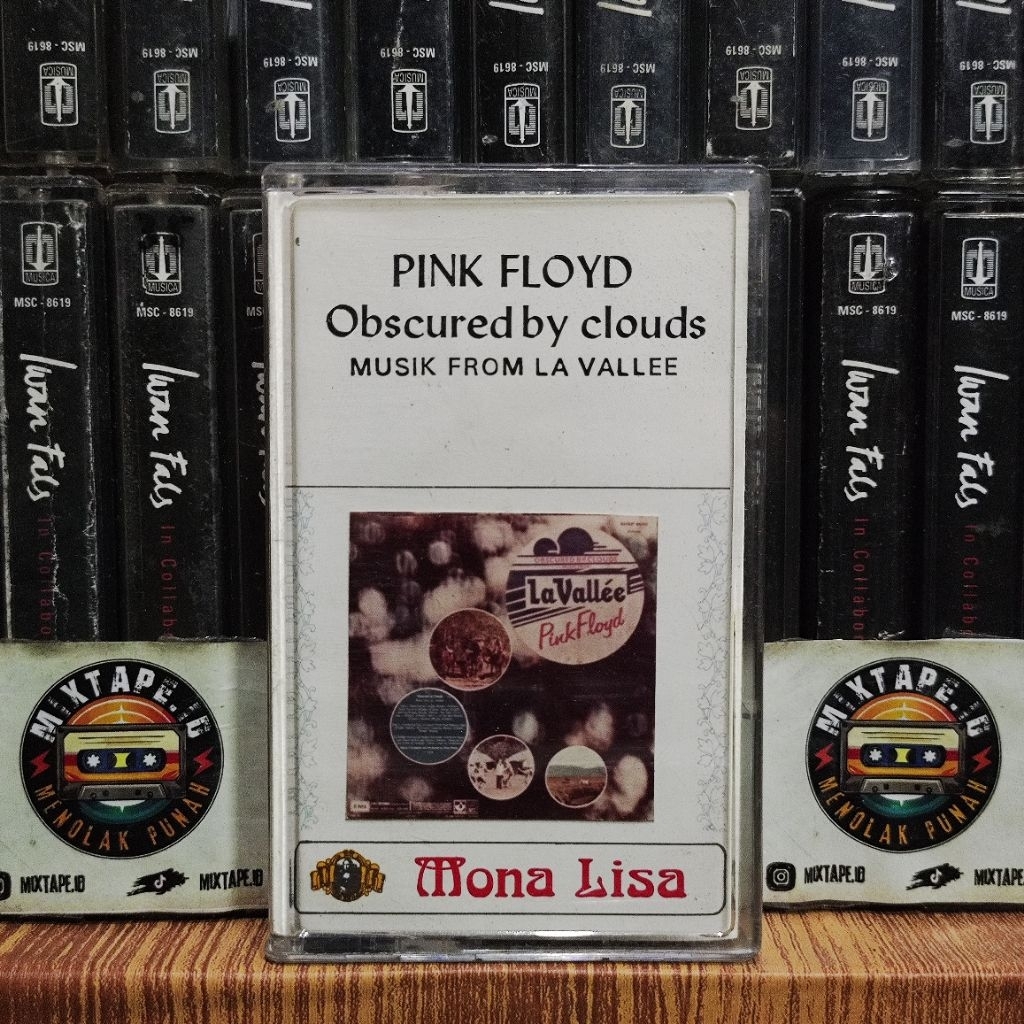 Kaset Pita - Pink Floyd - Obscured By Clouds - Music From La Vallee - Radio Tape - Kaset - Radio - P
