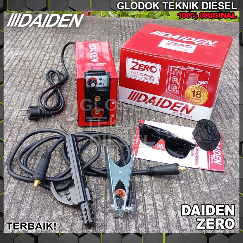 DAIDEN Welding Machine ZERO Japan 120 A 450 - 900 Watt Trafo Travo Las Mesin Las Zero PORTABLE Origi
