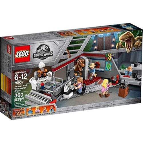 LEGO 75932 Jurassic World Jurassic Park Velociraptor Chase