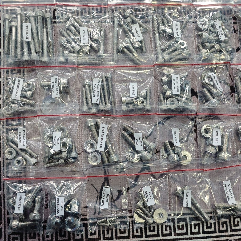 Baut Full Rx King Kunci L Stainless 304