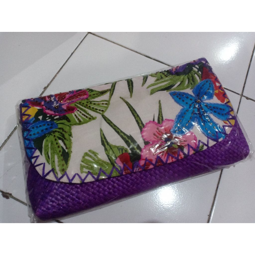TAS/DOMPET/HOMEMADE PURPLE/UNGU/KERAJINAN TANGAN