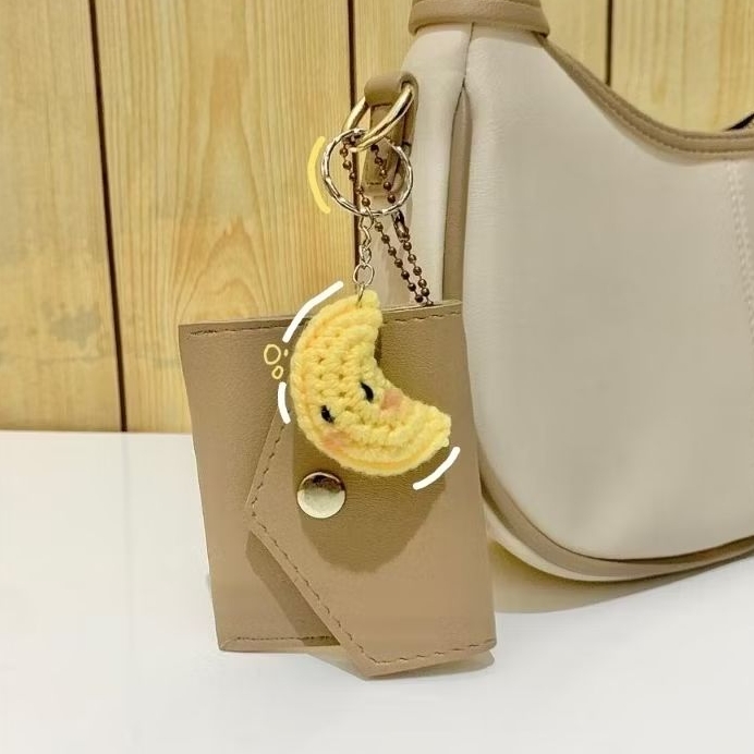 gantungan kunci motor/mainan gantungan kunci/mainan gantungan kunci motor rajut/mainan kunci rajut b