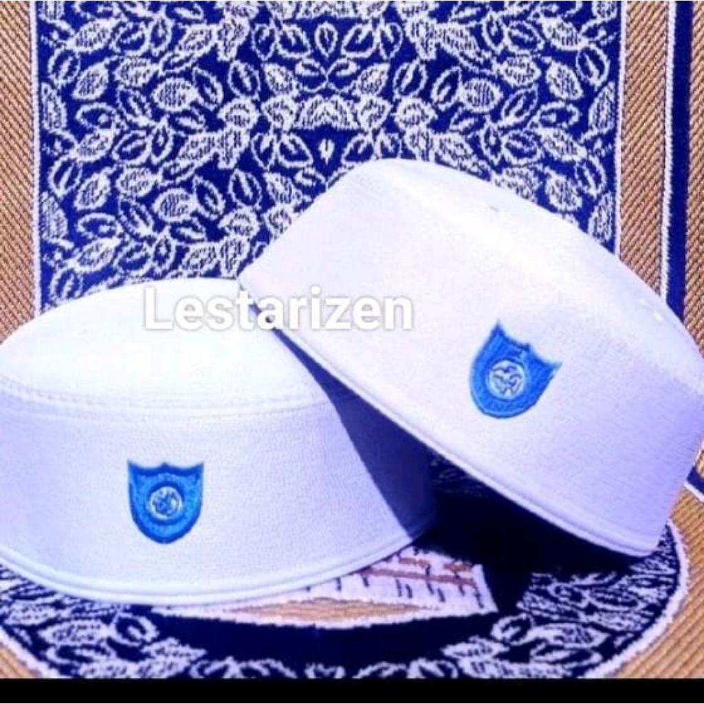 peci putih songkok haji Malaysia peci bordir Malaysia terlaris