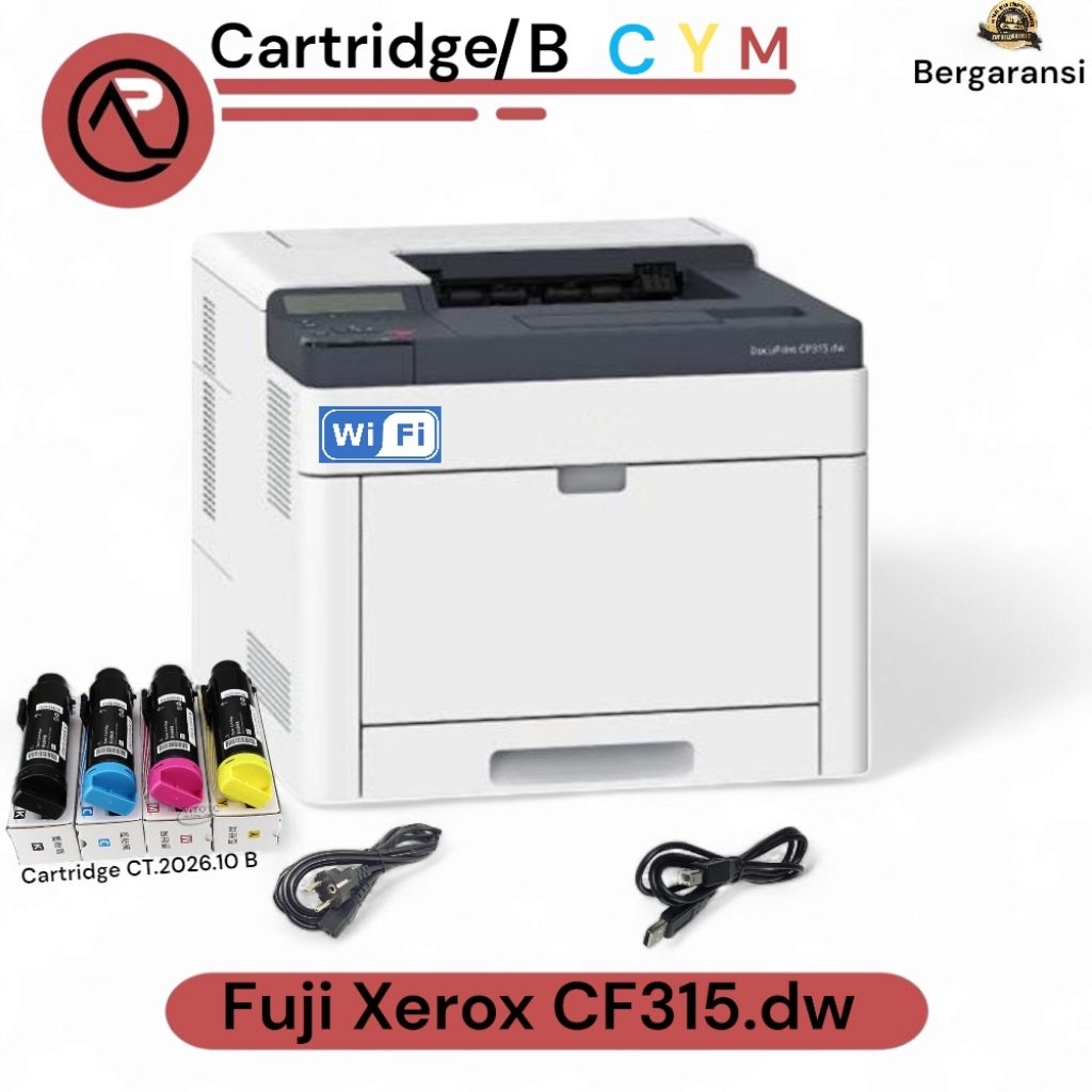printer FujiXerox docuprint warna siap pakai toner baru bergaransi