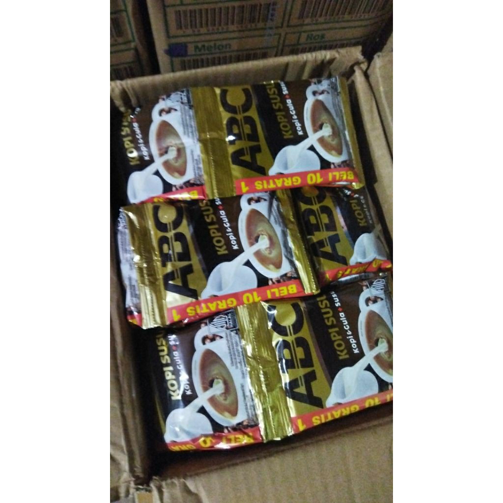

kopi abc 1 renceng ( 11 pcs)