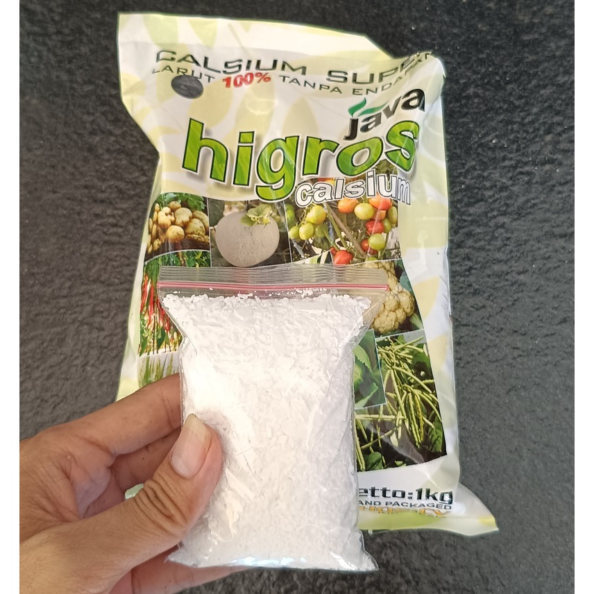 Pupuk Higros Calsium Repacking 100 Gram - Pupuk Java Higros Calsium - Pupuk Kalsium / Calsium