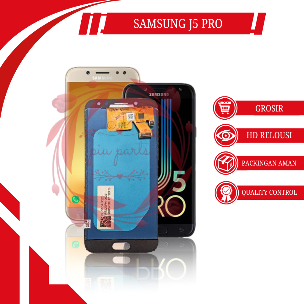 LCD TOUCHSCREEN SAMSUNG J5 PRO 2017 / J530 - COMPLETE ORIGINAL
