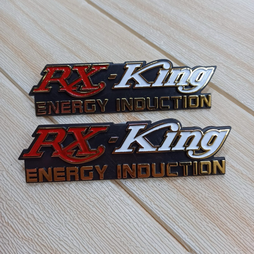 Emblem box aki rx king new rx king merah