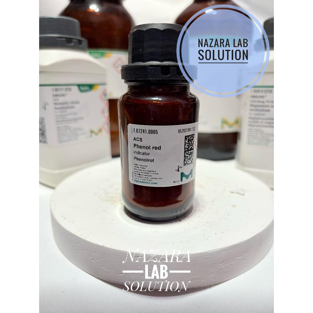 PHENOL RED 1gr 107241 / FENOL MERAH MERCK Pro Analis (REPACK /ECER)