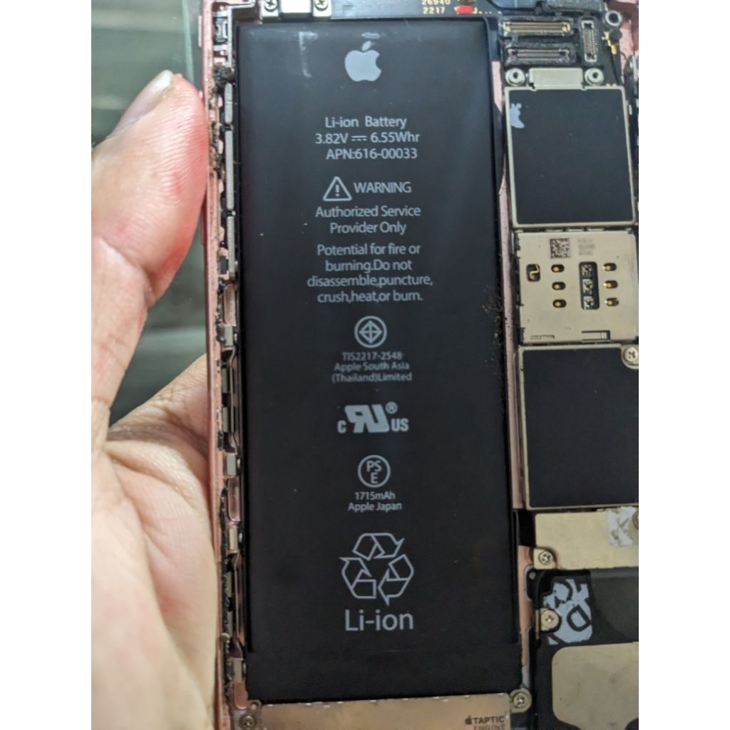 Batre iPhone 6s copotan