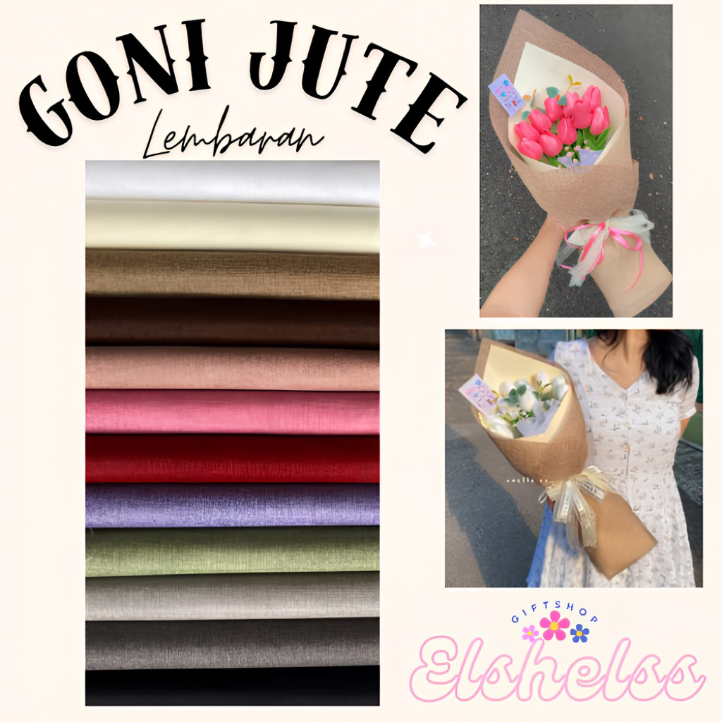 

(Lembaran) Kertas Buket Goni Jute/Flower Wrapping