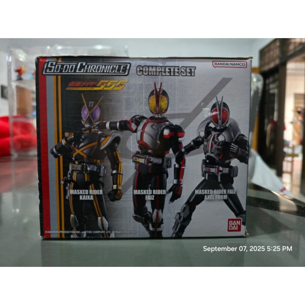 So Do Chronicle Kamen Rider 555 Full set (Faiz, Axel, Kaixa)
