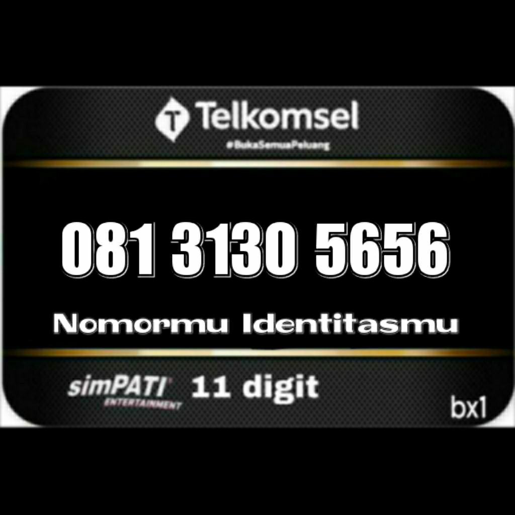TELKOMSEL 11 DIGIT NOMOR SUPER 3130 313 1313 13130 5656