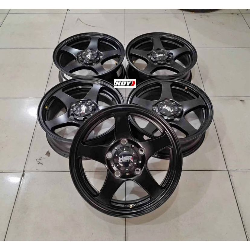 velg mobil bekas hsr matrix r16 pcd 6x139 buat jimy katana feroza escudo dll