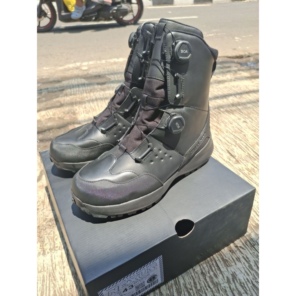 Sepatu PDL Boots Parabellum NEXUS Mission kulit