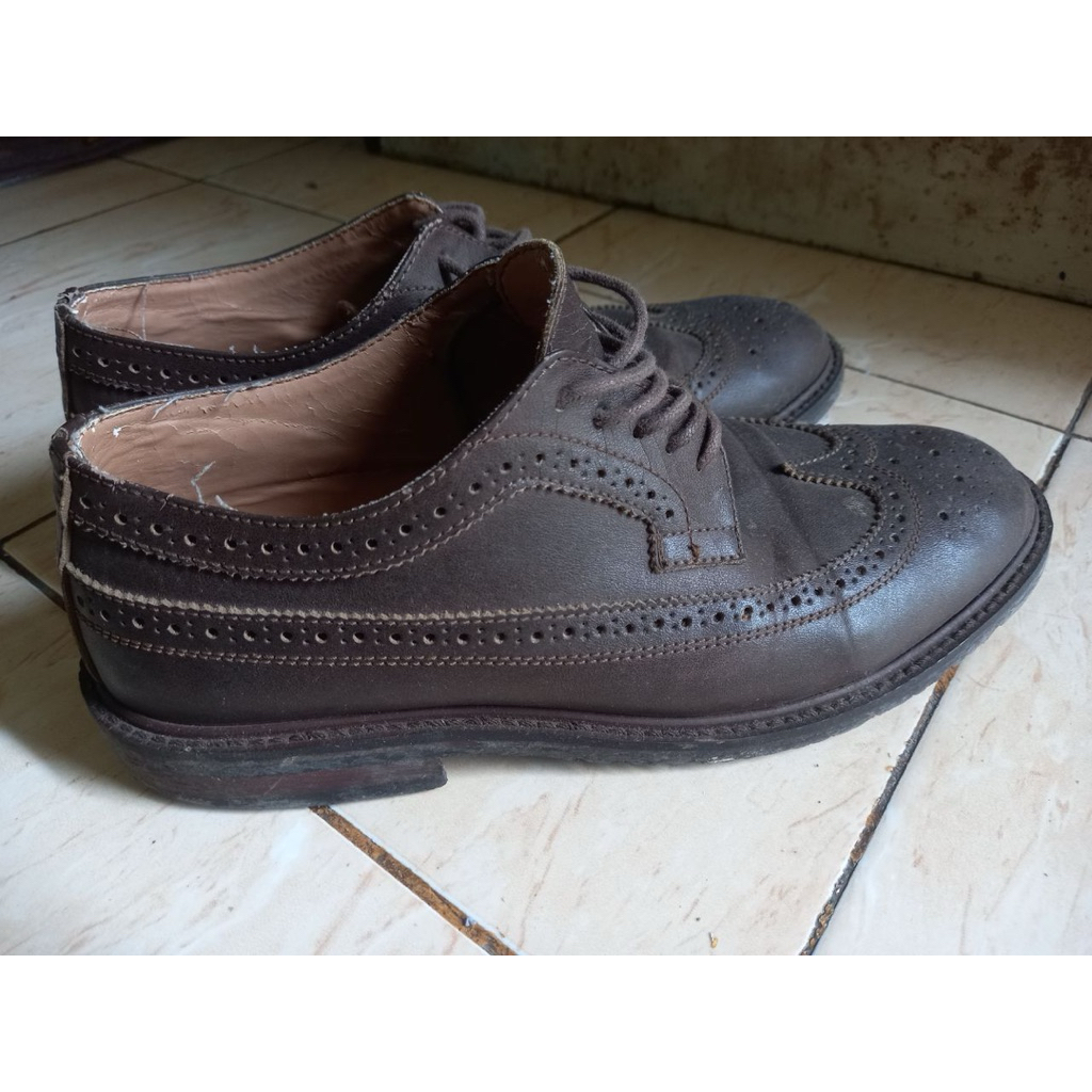 (PRELOVED) Sepatu brygan sanada longwing brown