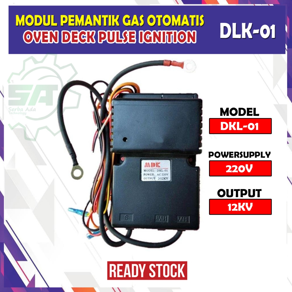 Modul Pemantik Gas Oven MDK DKL-01 Berkualitas Oven Deck Pulse Ignition