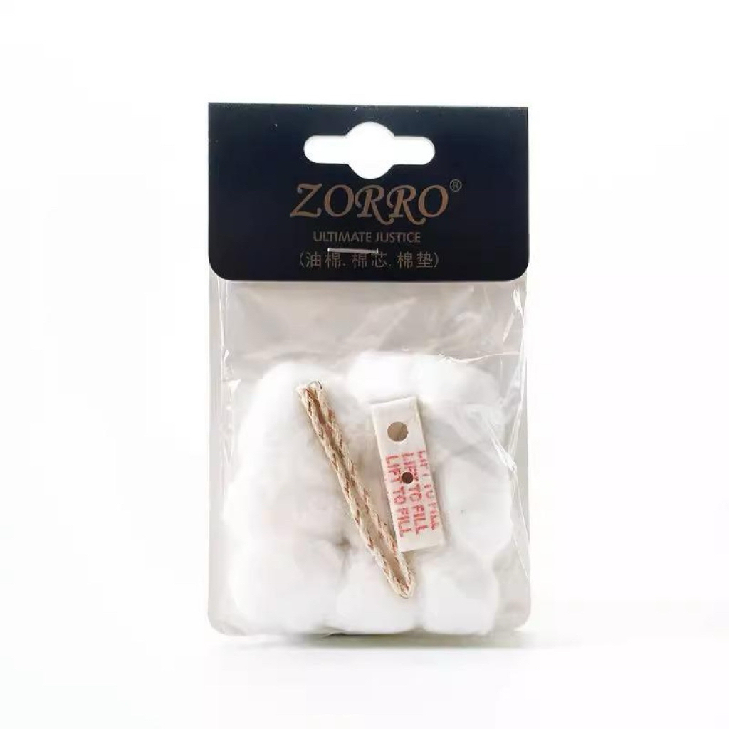 Bigfire Kapas Korek Api Zorro + Sumbu