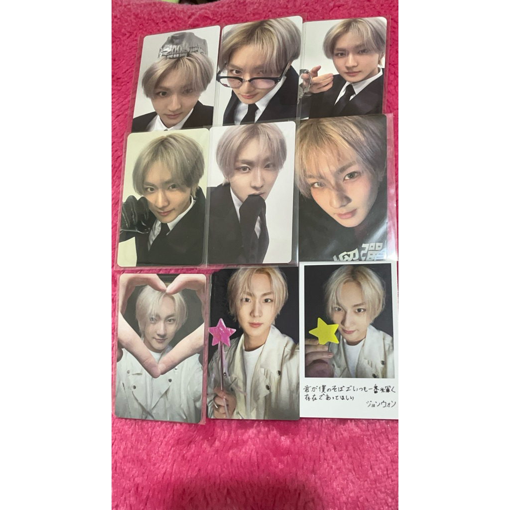PC OFFICIAL PHOTOCARD JUNGWON ENHYPEN DESIRE UNLEASH YOI TARGET MUSIC PLANT WEVERSE