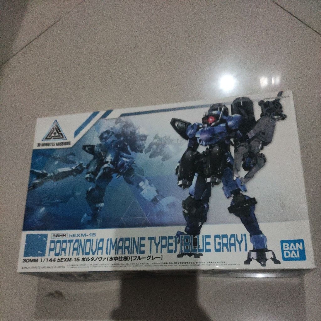 30mm bandai portanova marine type 30 minutes mission