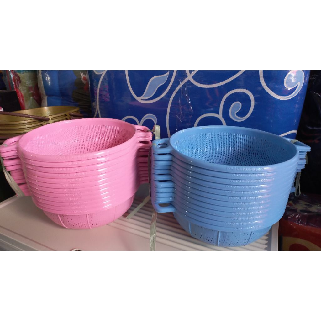 RANGSANG NASI/WAKUL NASI KUPING PLASTIK 1 LUSIN(12PCS)