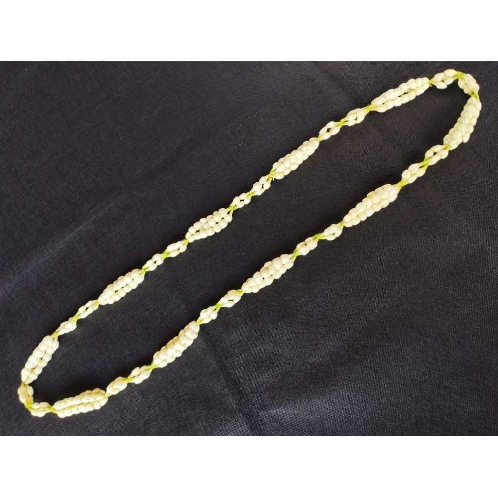 Kalung Melati Pengantin Pria - ronce bunga melati asli & fresh