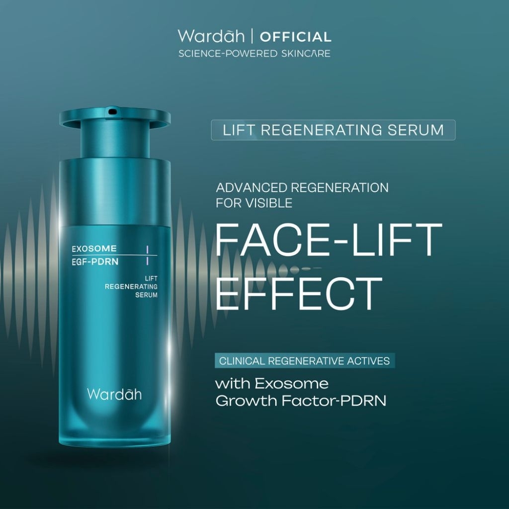 [Buy 1 Get 1] SERUM Wardah EXOSOME + PDRN Lift Regenerating Serum (Clinic Treatment Serum dengan Sal