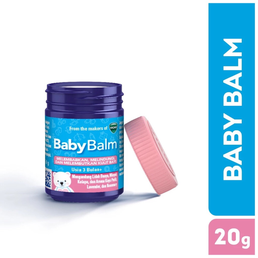 Vicks Baby Balm 20gr/Vicks Vaporub Baby Balm 8gr