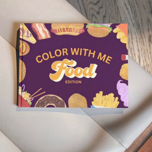 Coloring book digital - Food Edition [Buku mewarnai anak]