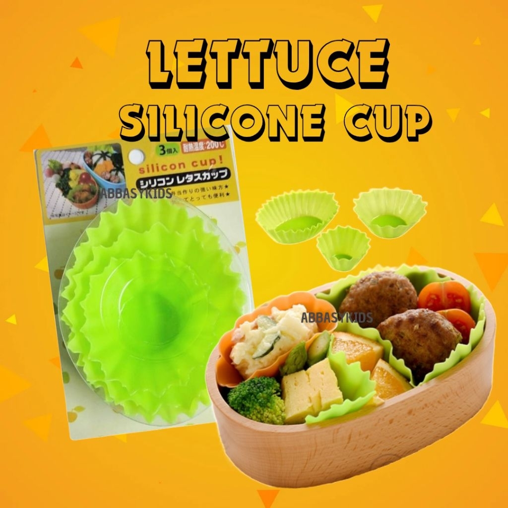 LETTUCE SILICONE CUP | SILICON SELADA |SILICONE CUP