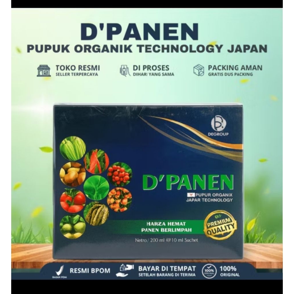 d panen original asli 2 box