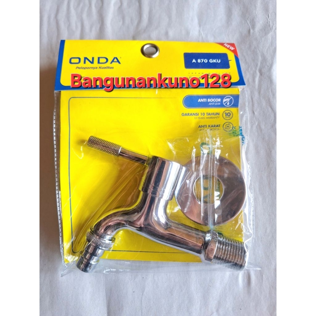 Kran Air WC / Tembok Onda A 870 GKU uk. 1/2" Original Onda