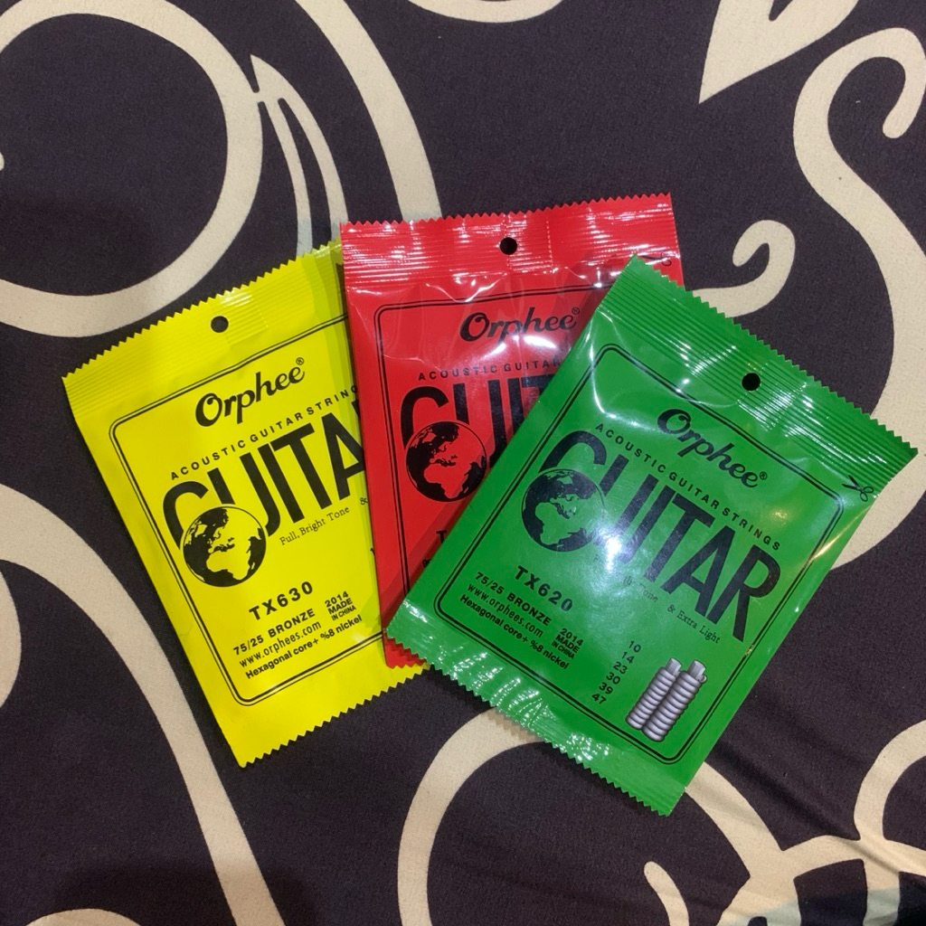 Senar Akustik Orphee Original .010 -.011