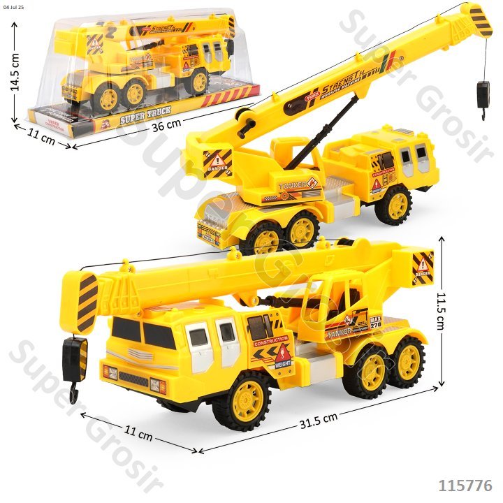 Mainan Anak Truk Crane Kontruksi Crane Mainan Crane Construction Truk Derek Crane Crane F/C Truck