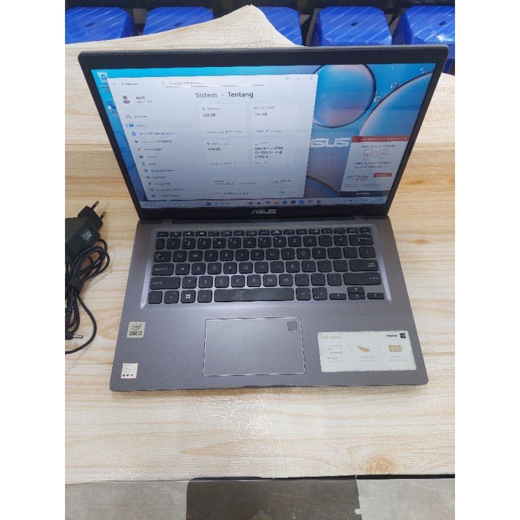 Laptop Asus Vivobook Core i3-1005G1 Second Mulus