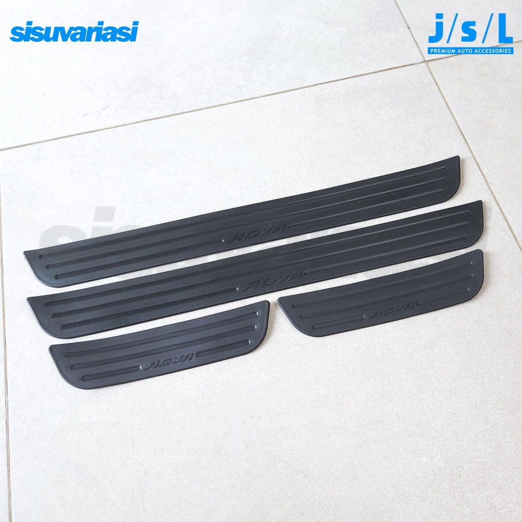 Sillplate Samping Agya / Ayla 2013–2022 JSL | Door Sill Scuff Plate Aksesoris Mobil