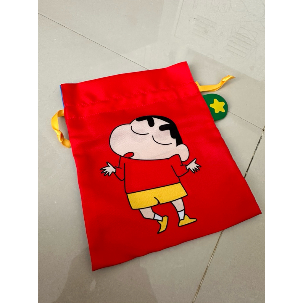 tas serut kain sinchan