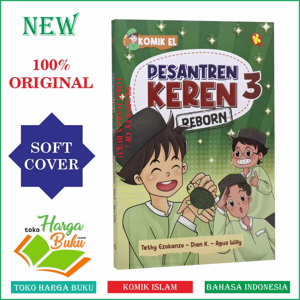 Pesantren Keren Reborn 3 Komik Islami Anak FULL COLOR Original Penerbit Al-Kautsar Kids
