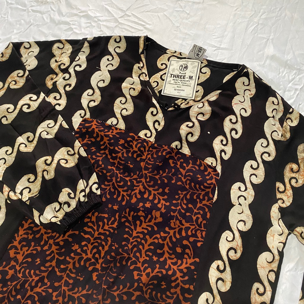 daster three m panjang nabila