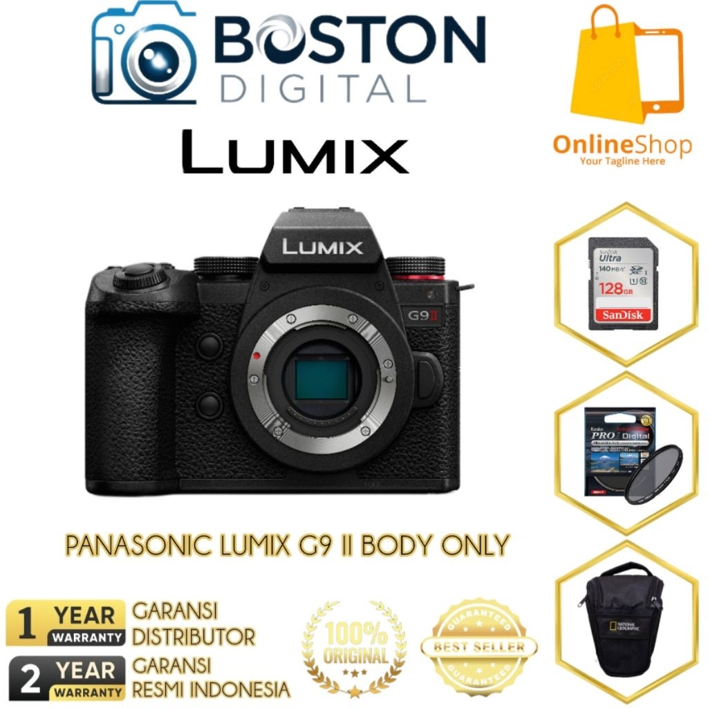 PANASONIC LUMIX G9 II BODY ONLY / CAMERA  MIRORLESS LUMIX G9 MARK II / G9