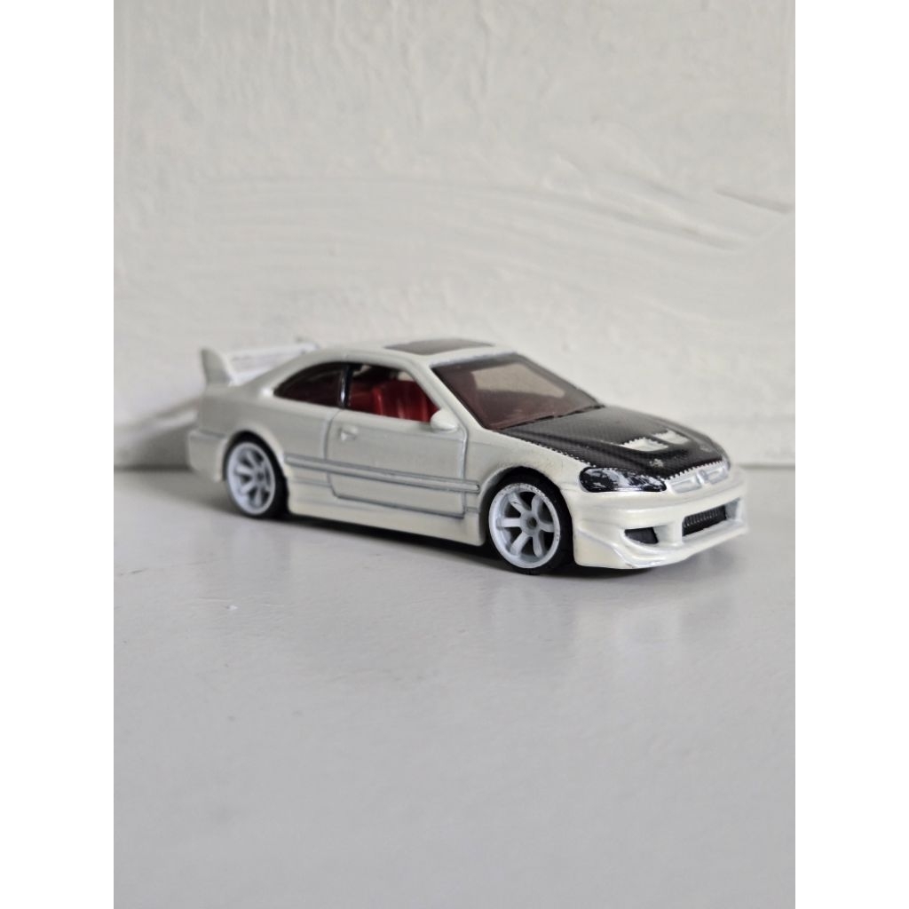 Loose Hotwheels Honda Civic Si Putih