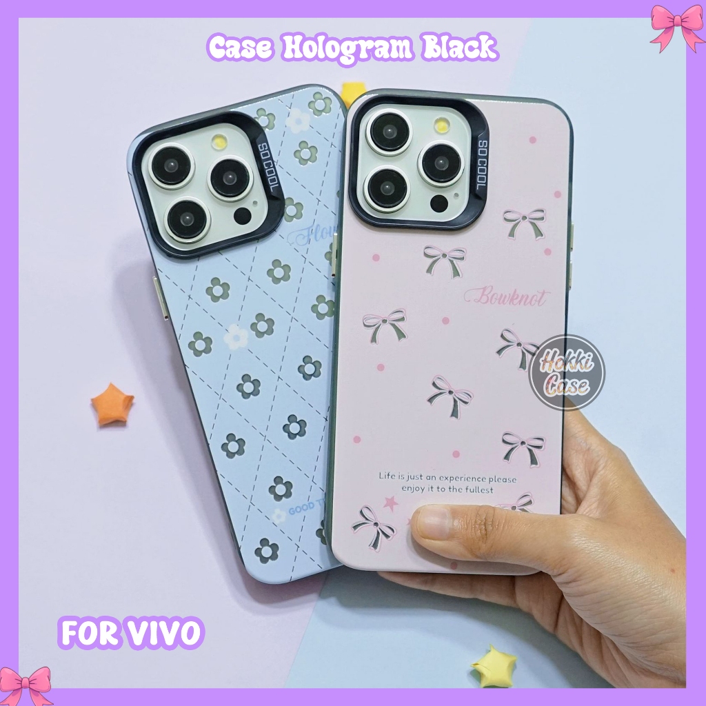 Softcase Hologram Vivo - Case Hologram Vivo Motif - Case Imd Vivo - Casing Hologam Motif For Vivo - 