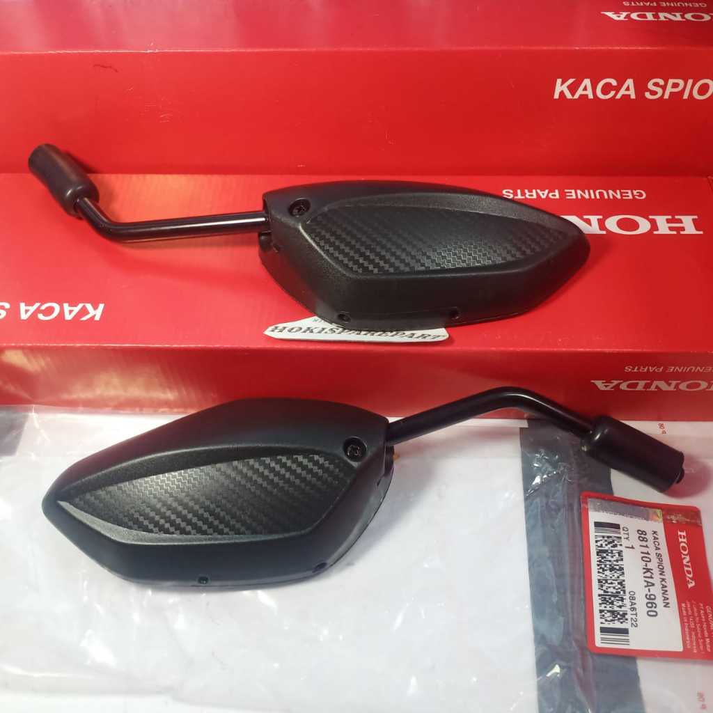 Set Kanan Kiri Spion Beat Deluxe,Street,Led,Beat FI,Beat POP,Genio,Beat Karbu Kaca Spion Beat K1A