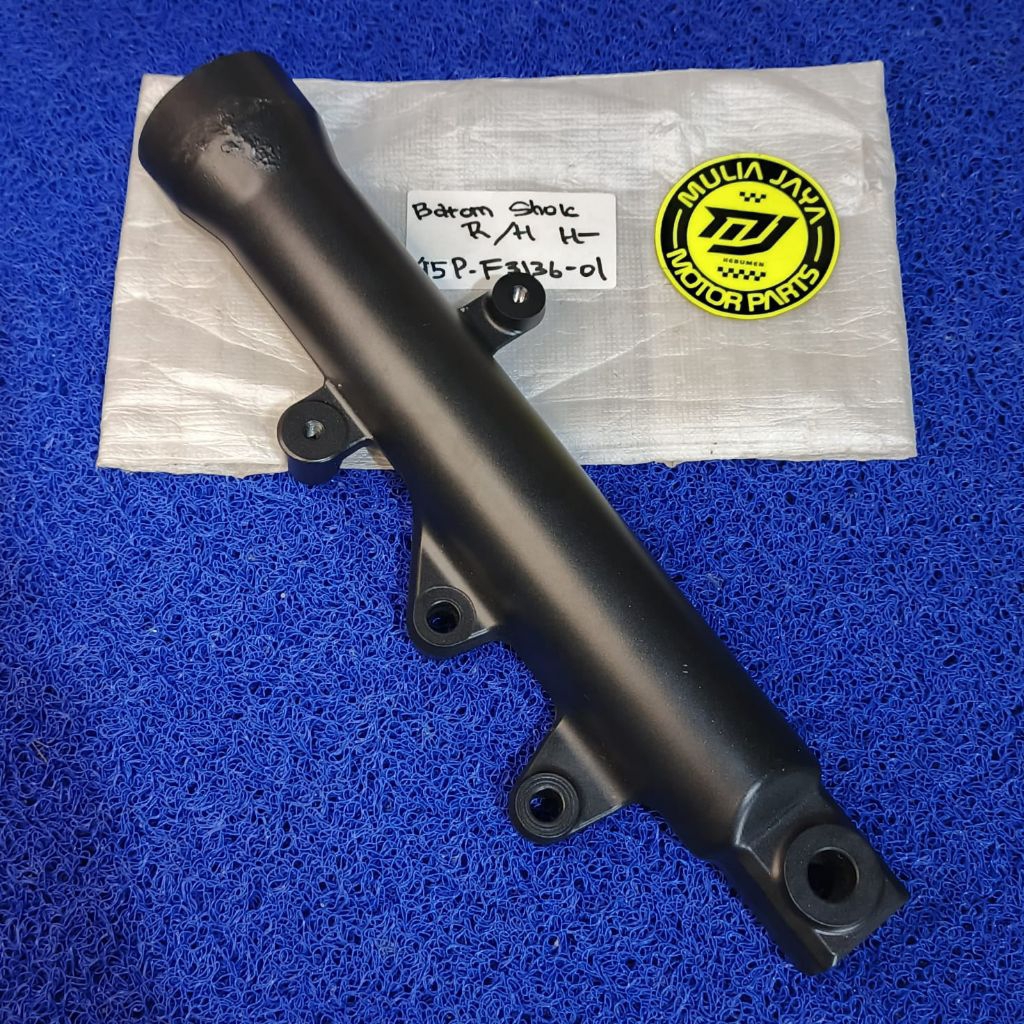 TABUNG BOTTOM AS SHOCK SOK DEPAN SEBELAH KANAN HITAM YAMAHA BYSON BISON ORIGINAL YGP 45P-F3136-01 (C