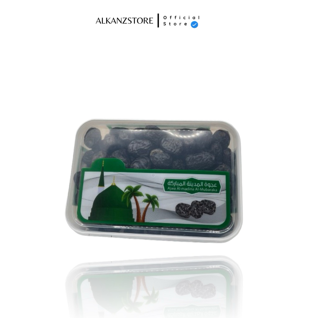 

AlkanzStore Kurma Ajwa Al-Madinah Al-Mubaraka 1kg Premium | Kurma Nabi | Original Ajwa Al-Madinah