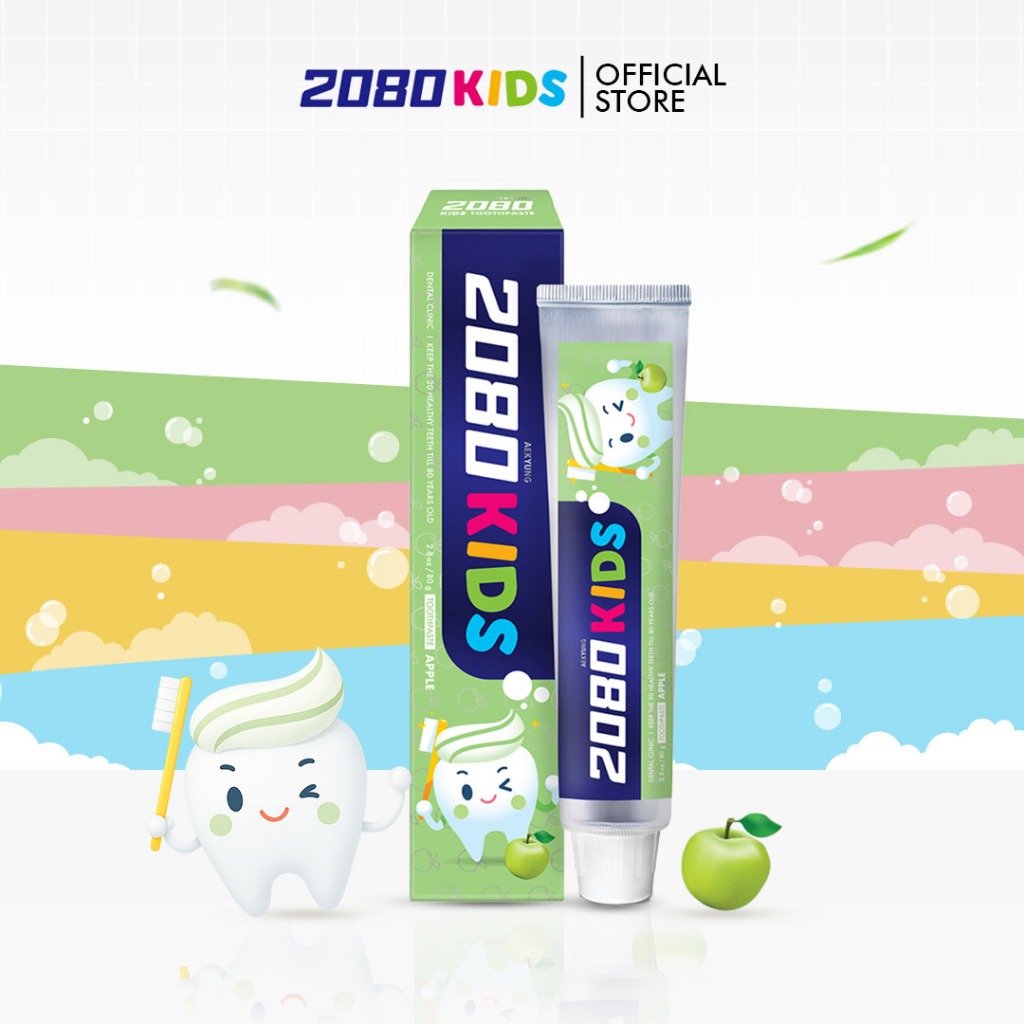 Aekyung 2080 Kids Apple Toothpaste