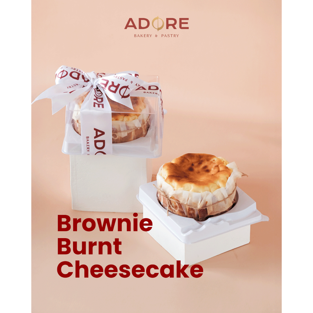 Brownie Burnt Cheesecake (10 cm)