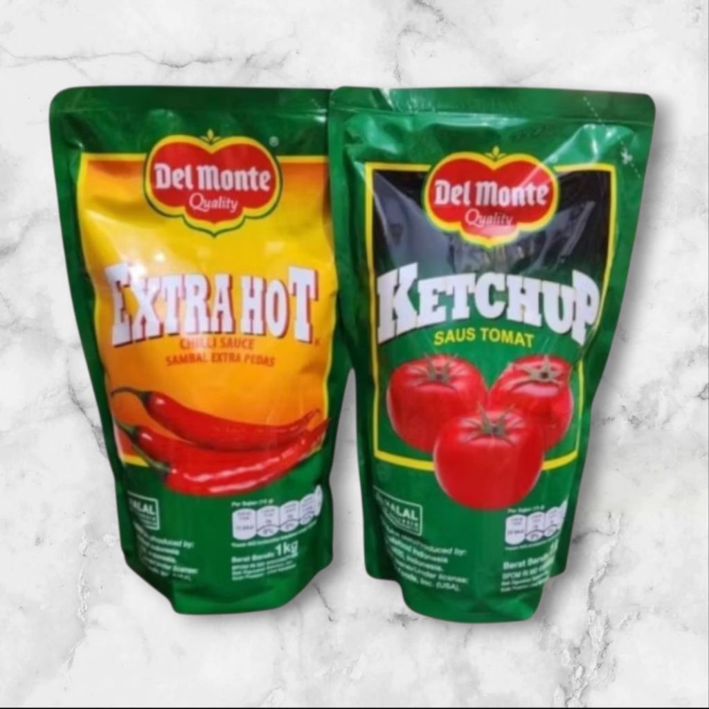 

DELMONTE / Del Monte Chili Sauce Extra Hot | Saus Tomat Ketchup 1 kg