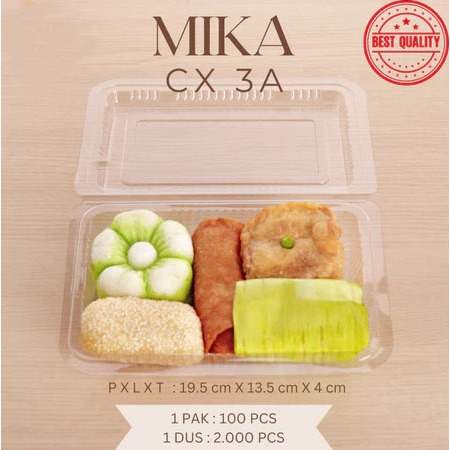 Mika plastik bening tebal merk MP 2A, CX 3A, CX 3C, CX 4A, CX 4C, CX 5A, , CX 5C, MP 6A