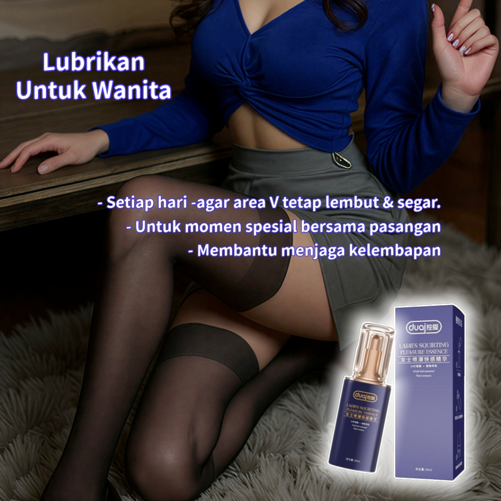 Love Ladies Squirting Gel 40ml Aman Tidak Iritasi Pelumas Wanita Lubrikan Untuk Wanita MISS V